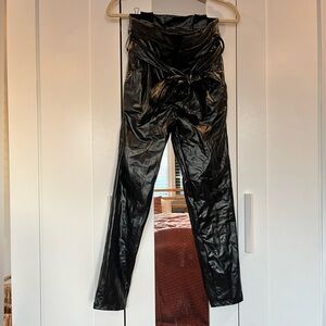 Windsor faux leather pants